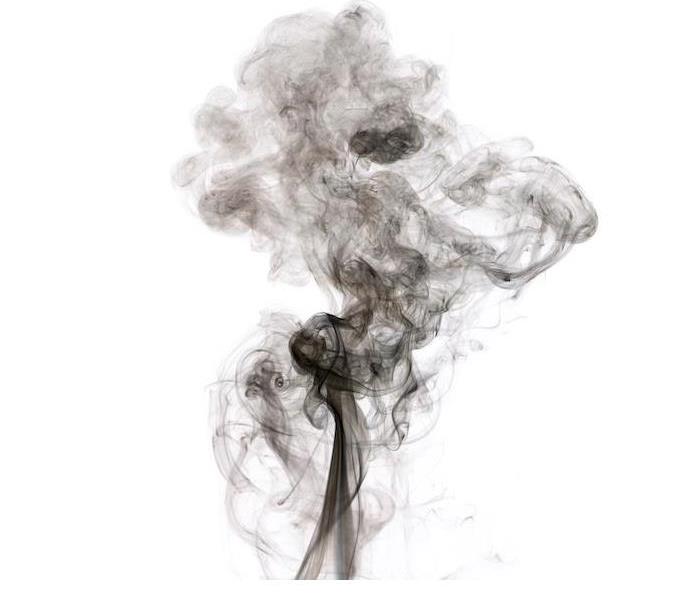smoke from a fire